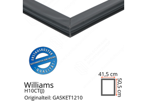 Williams H10CT(J) Türdichtung 50,5 x 41,5 cm