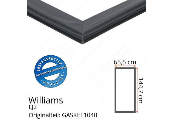 Williams LJ2 Türdichtung 144,7 x 65,5 cm