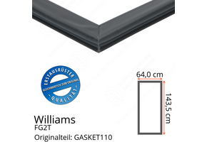 Williams FG2T Türdichtung 143,5 x 64,0 cm