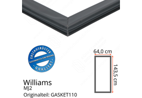 Williams MJ2 Türdichtung 143,5 x 64,0 cm