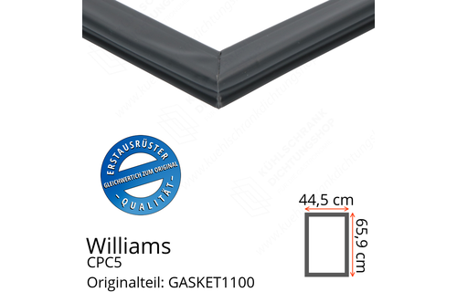 Williams CPC5 Türdichtung 65,9 x 44,5 cm