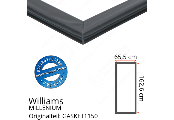 Williams MILLENIUM Türdichtung 162,6 x 65,5 cm