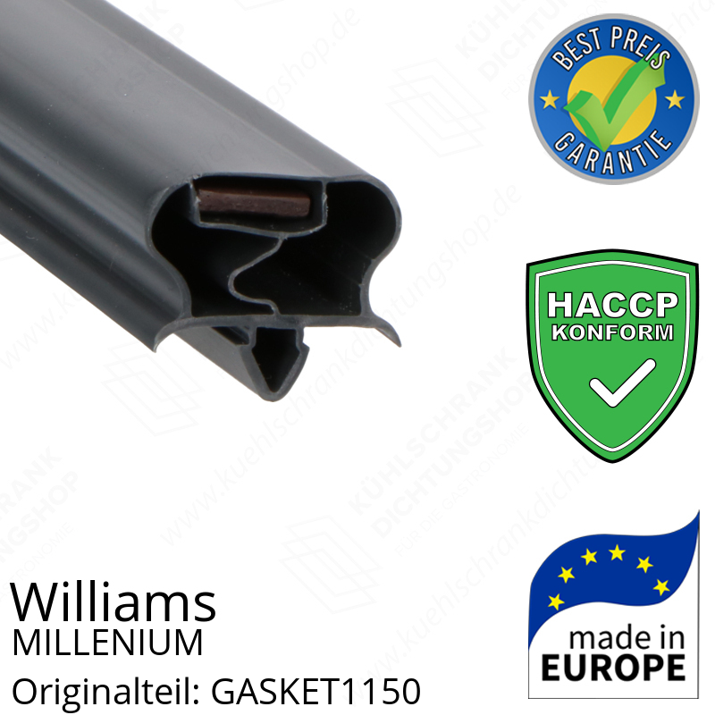 Williams MILLENIUM Türdichtung 162,6 x 65,5 cm