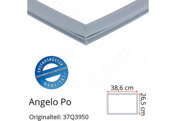 Angelo Po Schubladendichtung 26,5 x 38,6 cm Ersatzteil: 37Q3950 für verschiedene Modelle