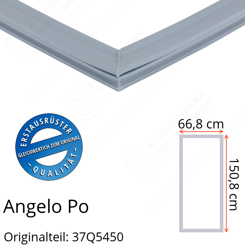 Angelo Po Türdichtung 150,8 x 66,8 cm Ersatzteil: 37Q5450 für verschiedene Modelle