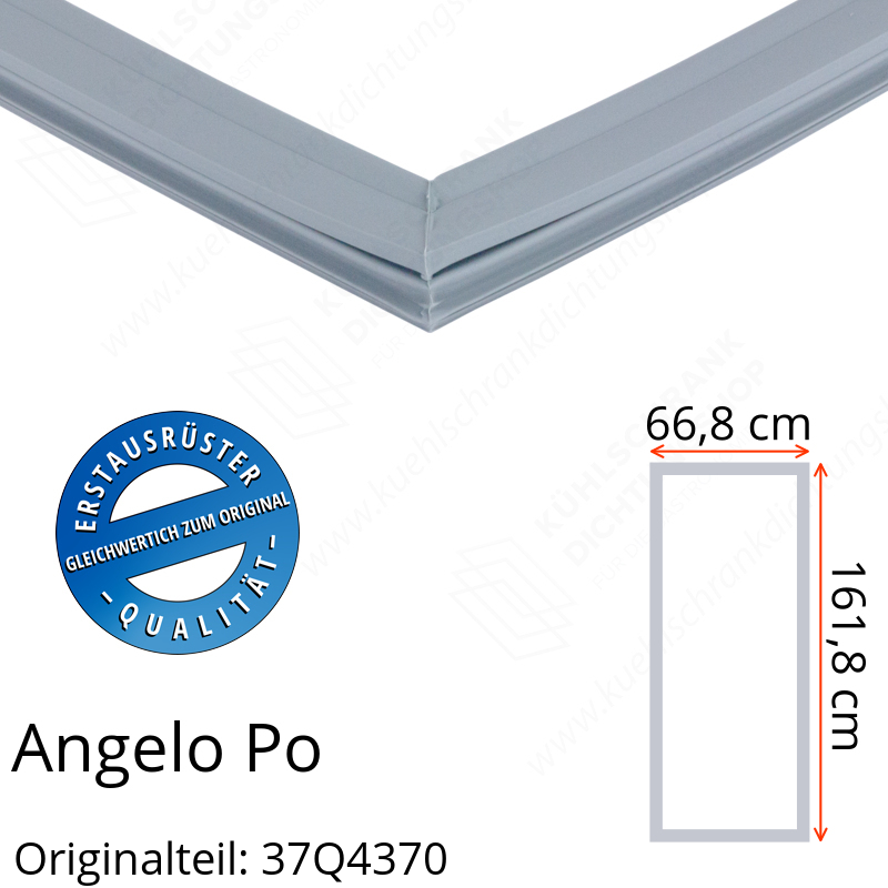 Angelo Po Türdichtung 161,8 x 66,8 cm Ersatzteil: 37Q4370 für verschiedene Modelle