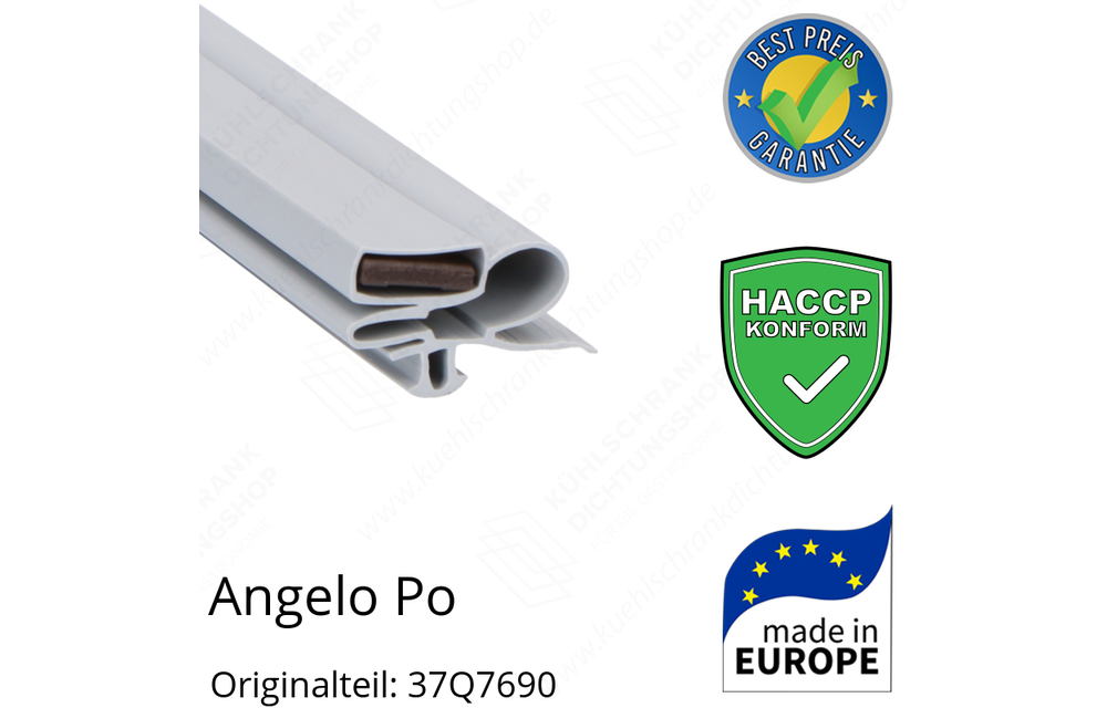 Angelo Po Schubladendichtung 25,4 x 38,1 cm Ersatzteil: 37Q7690 für verschiedene Modelle