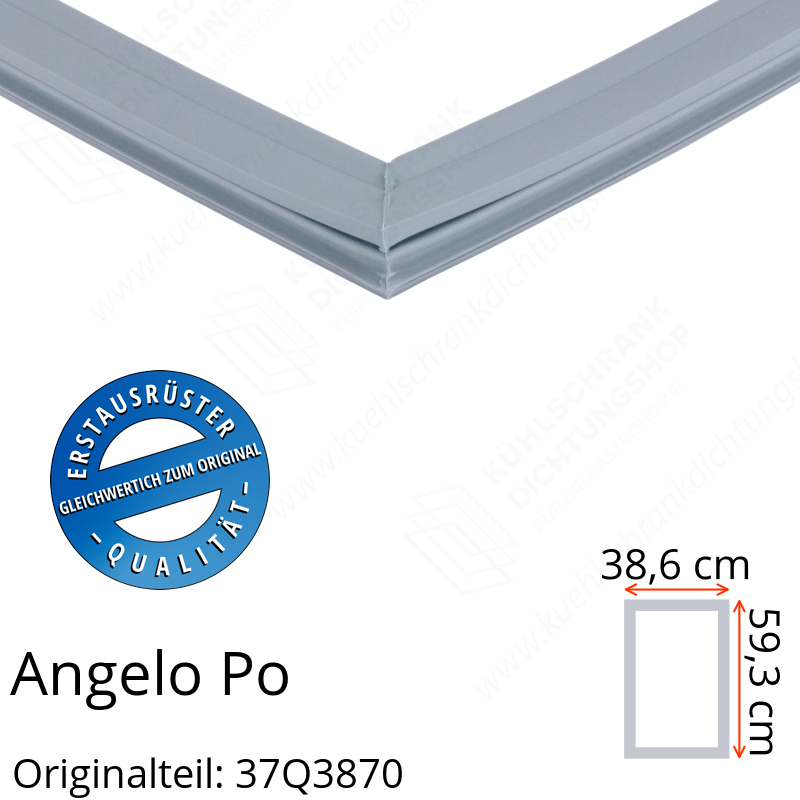 Angelo Po Türdichtung 59,3 x 38,6 cm Ersatzteil: 37Q3870 für verschiedene Modelle
