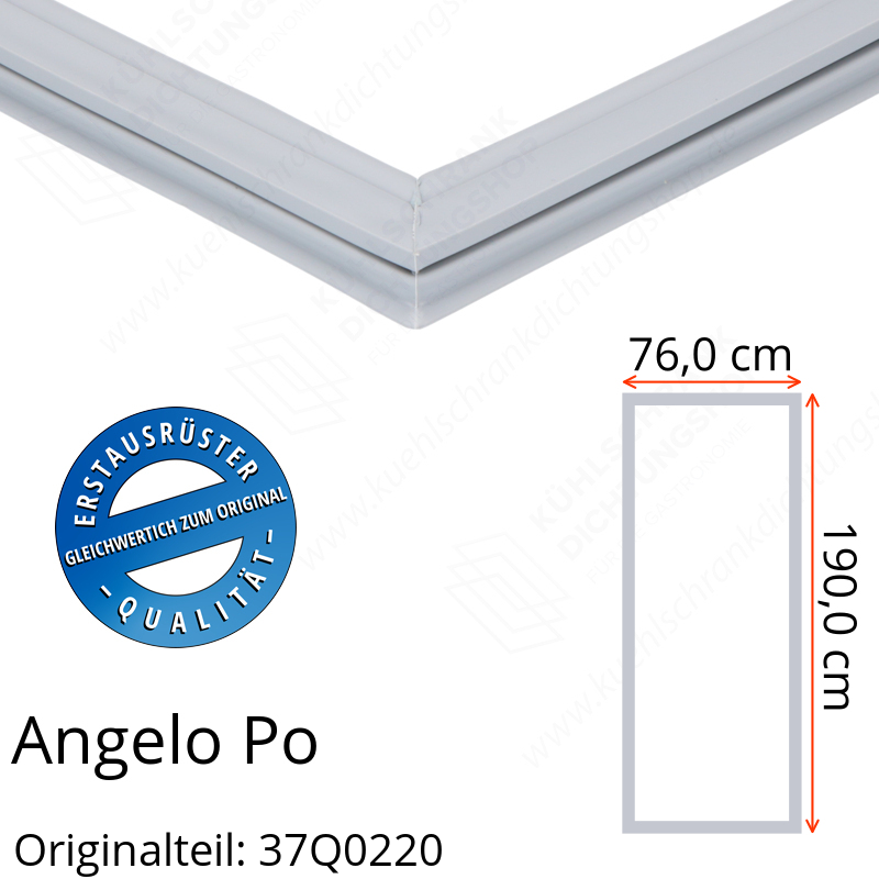 Angelo Po Türdichtung 190,0 x 76,0 cm Ersatzteil: 37Q0220 für verschiedene Modelle