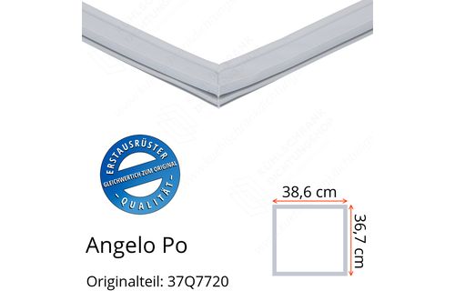 Angelo Po Türdichtung 36,7 x 38,6 cm Ersatzteil: 37Q7720 für verschiedene Modelle