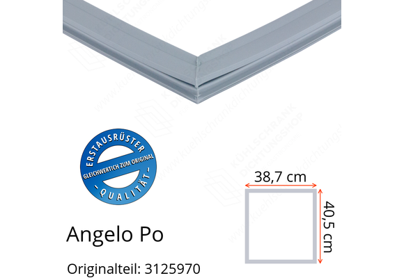Angelo Po Türdichtung 40,5 x 38,7 cm Ersatzteil: 3125970 für verschiedene Modelle