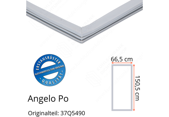 Angelo Po Türdichtung 150,5 x 66,5 cm Ersatzteil: 37Q5490 für verschiedene Modelle