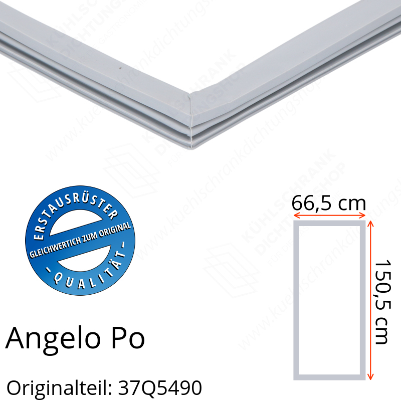 Angelo Po Türdichtung 150,5 x 66,5 cm Ersatzteil: 37Q5490 für verschiedene Modelle