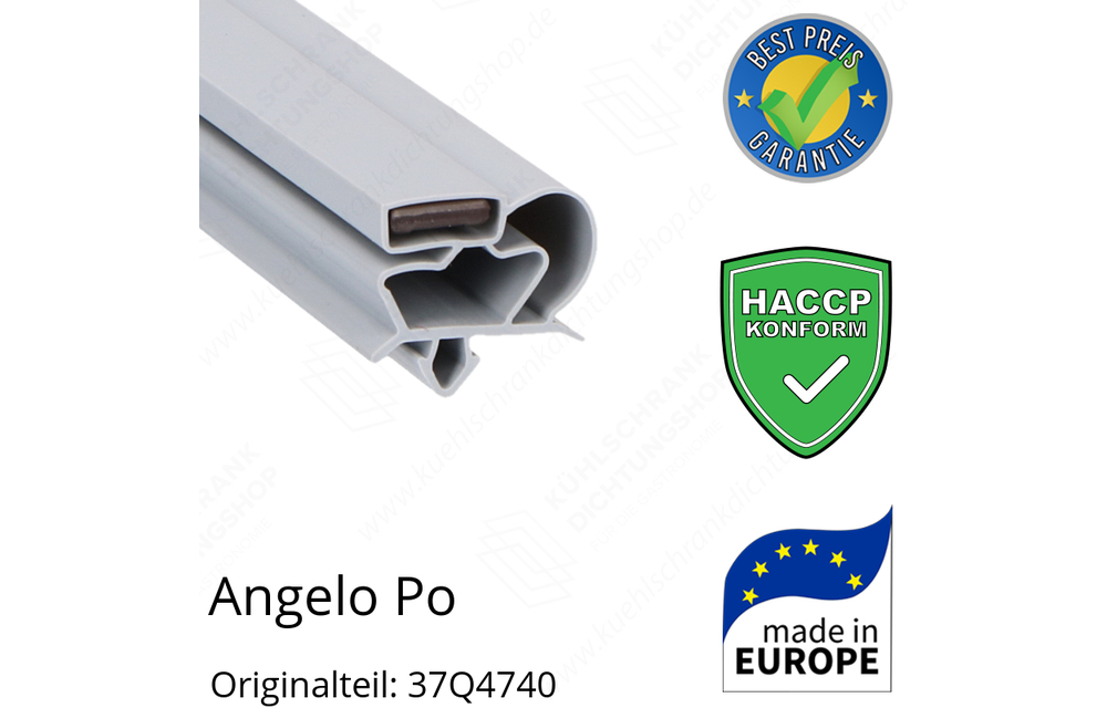 Angelo Po Türdichtung 36,4 x 38,2 cm Ersatzteil: 37Q4740 für verschiedene Modelle