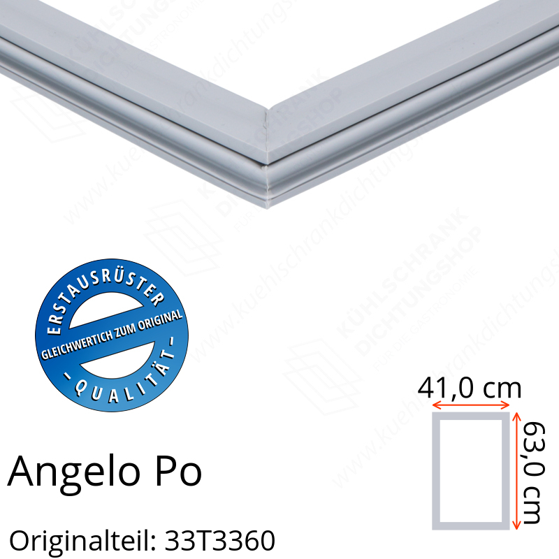 Angelo Po Türdichtung 63,0 x 41,0 cm Ersatzteil: 33T3360 für verschiedene Modelle