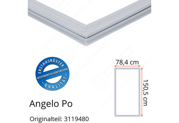 Angelo Po Türdichtung 150,5 x 78,4 cm Ersatzteil: 3119480 für verschiedene Modelle