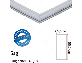 Sagi Türdichtung 155,0 x 65,0 cm Ersatzteil: 37Q1890 für verschiedene Modelle