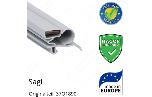Sagi Türdichtung 155,0 x 65,0 cm Ersatzteil: 37Q1890 für verschiedene Modelle