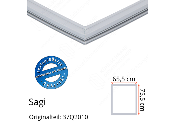 Sagi Türdichtung 75,5 x 65,5 cm Ersatzteil: 37Q2010 für verschiedene Modelle