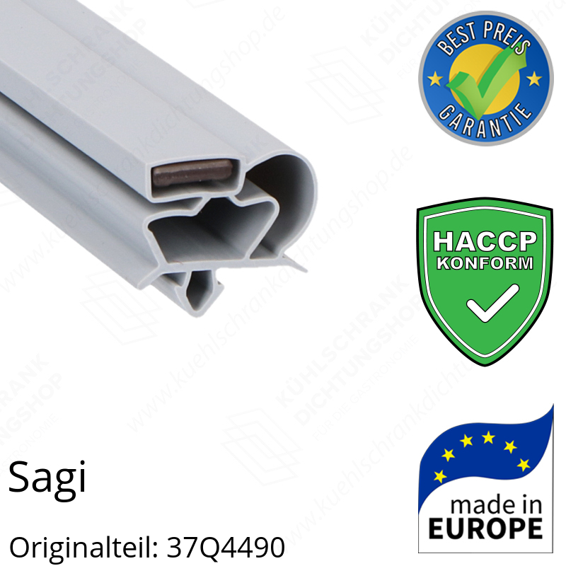 Sagi Türdichtung 66,0 x 42,0 cm Ersatzteil: 37Q4490 für verschiedene Modelle