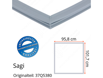 Sagi Türdichtung 101,7 x 95,8 cm Ersatzteil: 37Q5380 für verschiedene Modelle