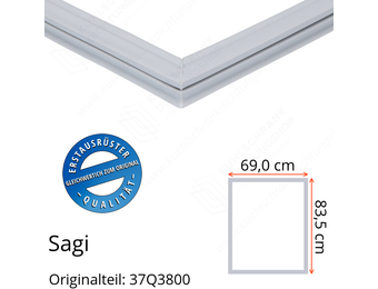 Sagi Türdichtung 83,5 x 69,0 cm Ersatzteil: 37Q3800 für verschiedene Modelle