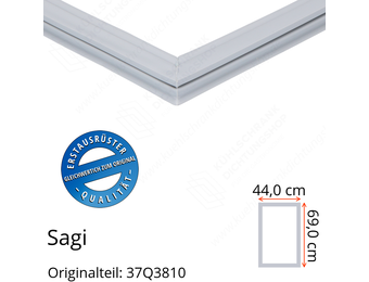 Sagi Türdichtung 69,0 x 44,0 cm Ersatzteil: 37Q3810 für verschiedene Modelle