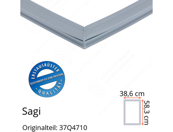 Sagi Türdichtung 58,3 x 38,6 cm Ersatzteil: 37Q4710 für verschiedene Modelle