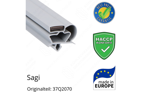 Sagi Türdichtung 97,0 x 91,0 cm Ersatzteil: 37Q2070 für verschiedene Modelle