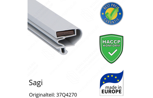 Sagi Türdichtung 161,5 x 60,5 cm Ersatzteil: 37Q4270 für verschiedene Modelle