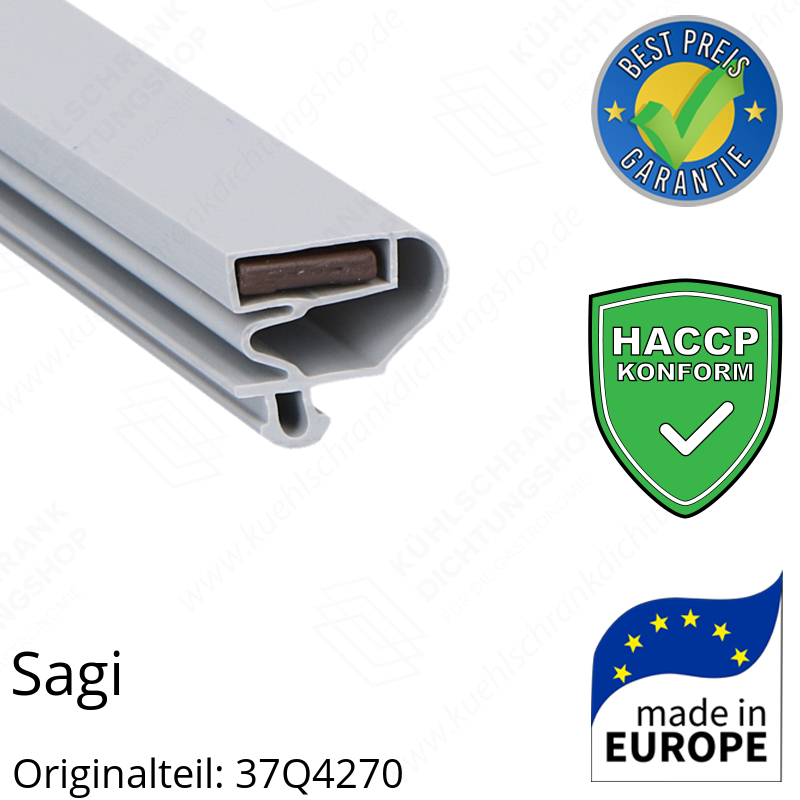 Sagi Türdichtung 161,5 x 60,5 cm Ersatzteil: 37Q4270 für verschiedene Modelle