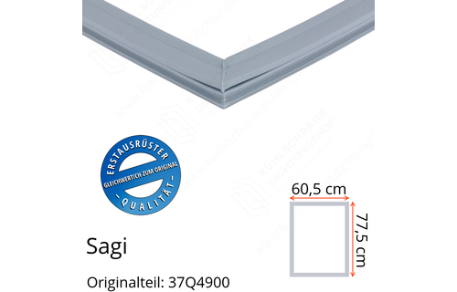 Sagi Türdichtung 77,5 x 60,5 cm Ersatzteil: 37Q4900 für verschiedene Modelle