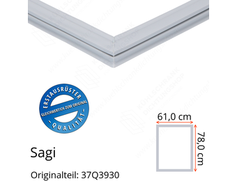 Sagi Türdichtung 78,0 x 61,0 cm Ersatzteil: 37Q3930 für verschiedene Modelle