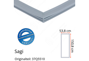 Sagi Türdichtung 150,8 x 53,8 cm Ersatzteil: 37Q5510 für verschiedene Modelle