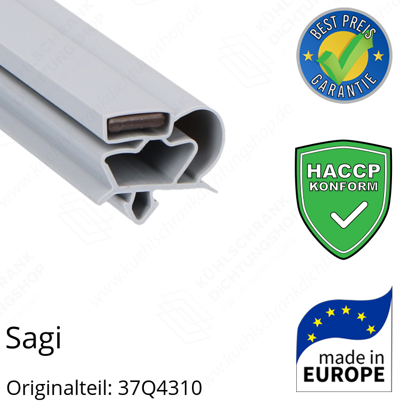 Sagi Türdichtung 184,5 x 89,5 cm Ersatzteil: 37Q4310 für verschiedene Modelle
