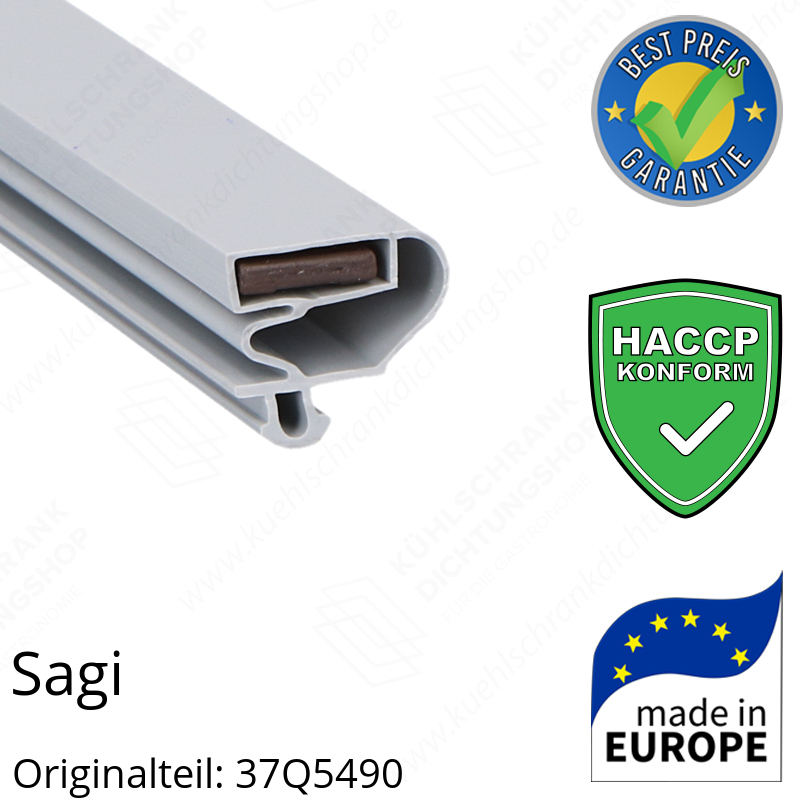 Sagi Türdichtung 150,5 x 66,5 cm Ersatzteil: 37Q5490 für verschiedene Modelle