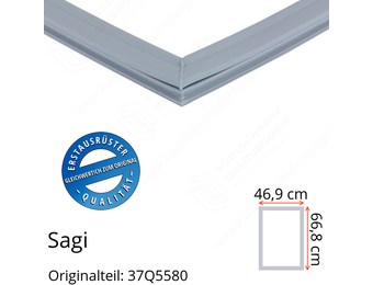 Sagi Türdichtung 66,8 x 46,9 cm Ersatzteil: 37Q5580 für verschiedene Modelle