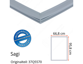 Sagi Türdichtung 95,8 x 66,8 cm Ersatzteil: 37Q5570 für verschiedene Modelle