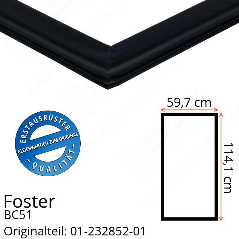 Foster BC51 Türdichtung 114,1 x 59,7 cm