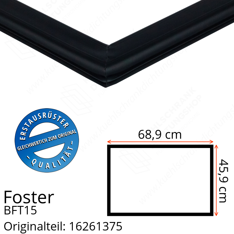 Foster BFT15 Türdichtung 45,9 x 68,9 cm