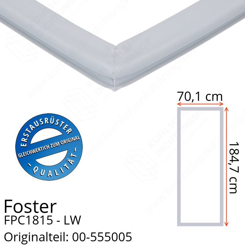 Foster FPC1815 - LW Türdichtung 184,7 x 70,1 cm