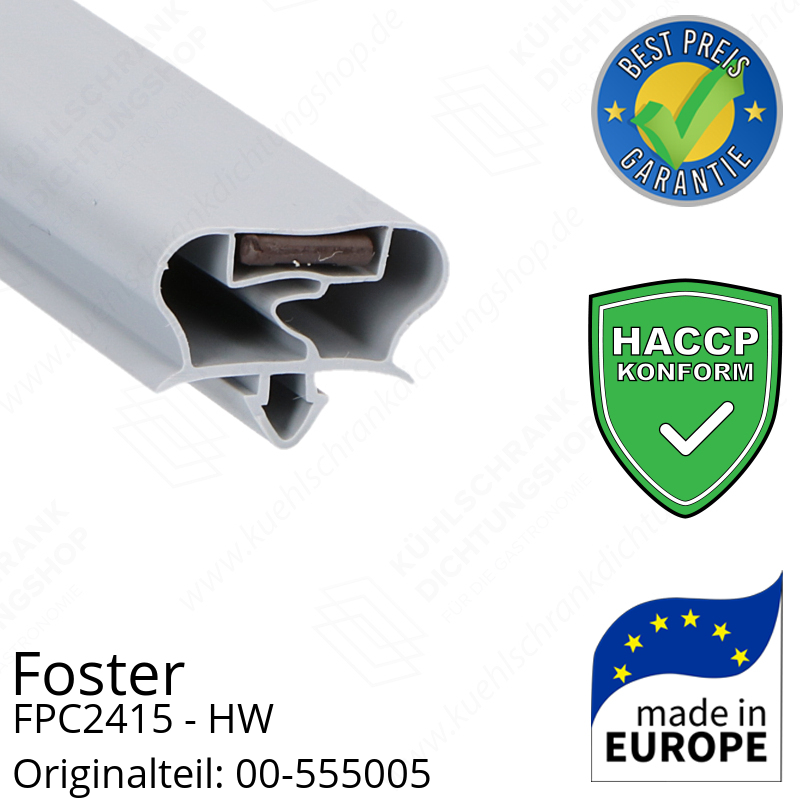 Foster FPC2415 - HW Türdichtung 184,7 x 70,1 cm