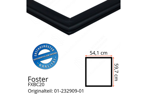 Foster FXBC20 Türdichtung 59,7 x 54,1 cm