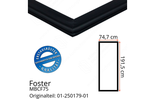 Foster MBCF75 Türdichtung 191,5 x 74,7 cm