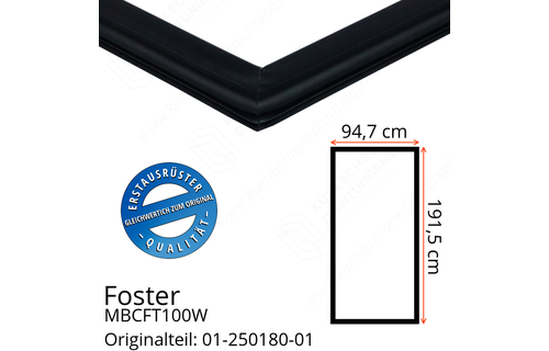 Foster MBCFT100W Türdichtung 191,5 x 94,7 cm
