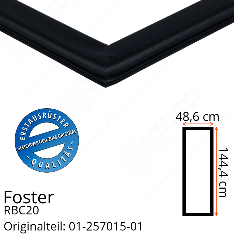 Foster RBC20 Türdichtung 144,4 x 48,6 cm