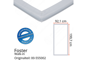 Foster Walk-in Türdichtung 199,7 x 92,1 cm