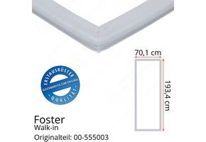 Foster Walk-in Türdichtung 193,4 x 70,1 cm