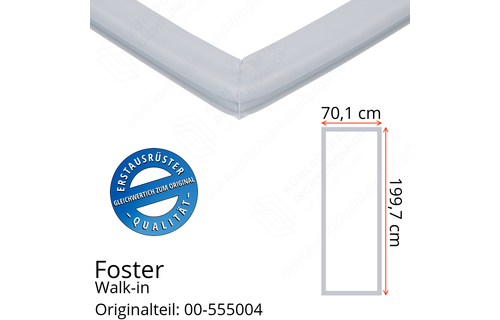 Foster Walk-in Türdichtung 199,7 x 70,1 cm