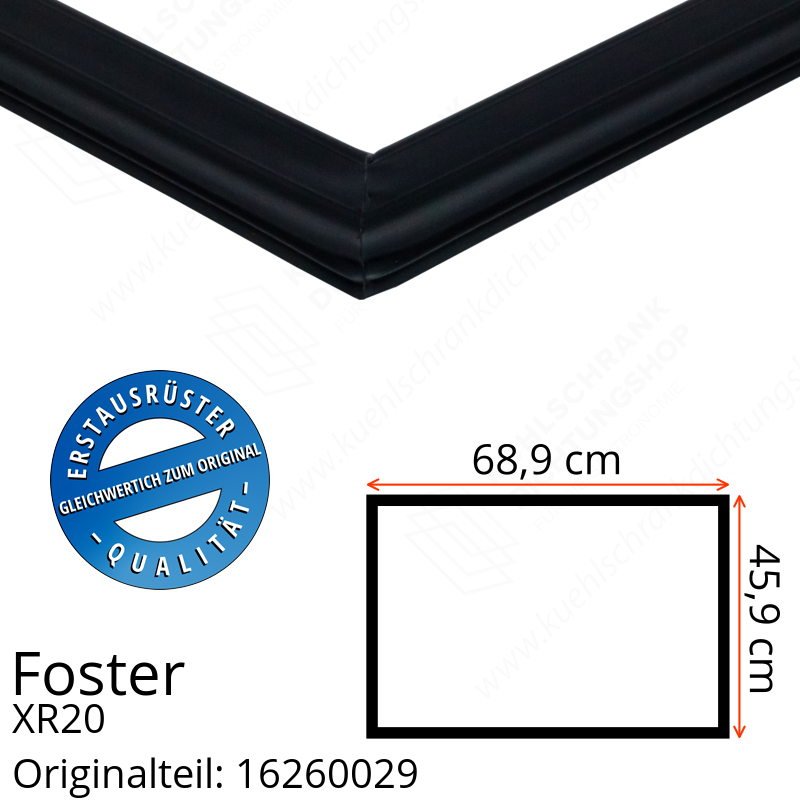Foster XR20 Türdichtung 45,9 x 68,9 cm